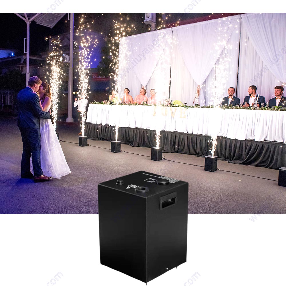 Cold Spark Machine Dmx 600w Wedding Party Stage Cold Sparkler Machine Cold Fountain Spark Machine