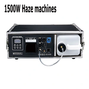 Super Outdoor 1500w Haze Fog Smoke Machine 1500w Stage Effect Mist Maker for Dj Nightclub bar Water Base Haze Machine Dmx