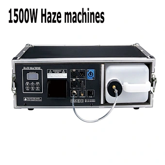 Super Outdoor 1500w Haze Fog Smoke Machine 1500w Stage Effect Mist Maker for Dj Nightclub bar Water Base Haze Machine Dmx
