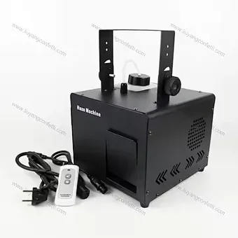 Professional 1000W Stage Haze Machines for DJ Fogger & Remote Controller DMX 512 for Wedding Decorations