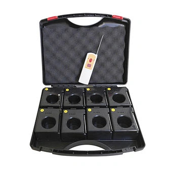 8 Cue Cold Pyro Stage Wireless Remote Control Fireworks Machine Firing System for Wedding Stage Pyro Christmas Decorations