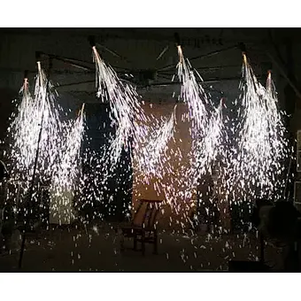 Stage Wedding First Dance 360 Degree Hanging Flower Rotating Remote Control Cold Pyro Pyrotechnic Igniter Firework Firing System