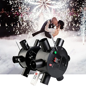 Stage Ice Fountain Remote Indoor Pyrotechnic Wedding Sparkler Ignition Party Equipment Cold Fire Pyro Firework Firing System