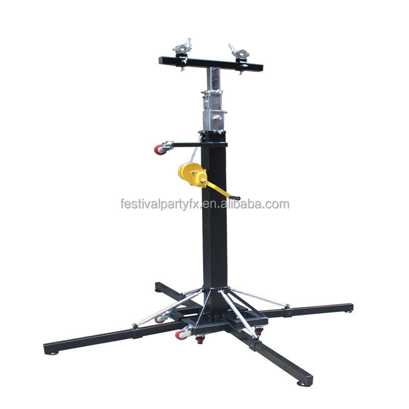 Wholesale Heavy-Duty 6M Winch 250KG Load Capacity LED Screen Stage Light Line Array Speaker Truss Crank