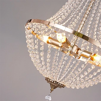 Event Ceiling Luxury Round Prop Iron Crystal Decoration Lamp Chandelier Pendant Hanging Modern Hotel Marriage Wedding Light