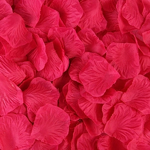 1000pcs Colorful Artificial Rose Petals Wedding Petalas Birthday Silk Flower Petal Accessories Wedding Romantic Rose Decor