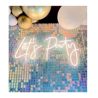 Gold Square 4D Panel Decorative Backdrop for Weddings Events Outdoor Party Wall Shiny Shimmer Sequins Backdrop Panel Decorations