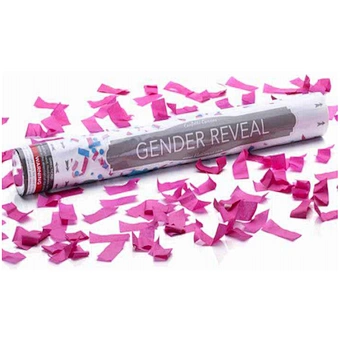 Wholesale Gender Reveal Pink Blue Holi Powder Smoke Confetti Cannon for Baby Shower Celebration Party