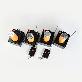 Remote Control Electric Windmill for Wedding Fountain Stage Decoration Pyrotechnic Fireworks Firing System Wire Ignition Device