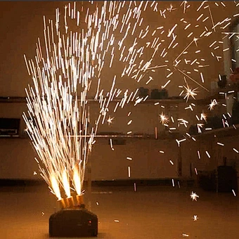 Good Quality CE Certificated Remote Control Stage Effect Cold Spark Fountain Machine for Wedding Party Sinking Fireworks Machine