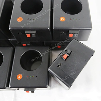 2024 Party Stage Fountain Effect New Remote Control  Cold Pyro Machine Receiver Wedding Machine Wireless Fireworks Firing System
