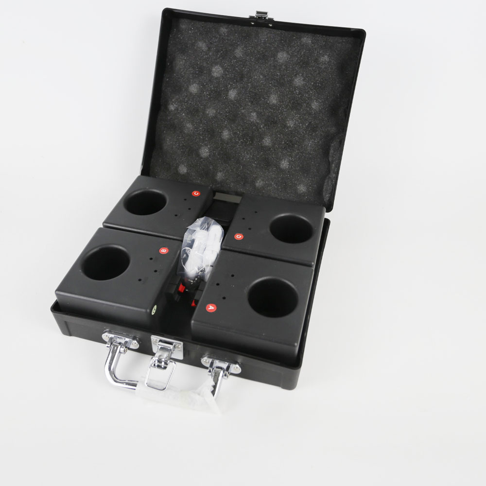 New Remote Control 4 Cue Cold Pyro Machine Wireless Fireworks Firing System for Wedding Party Stage Fountain Wedding Decorations