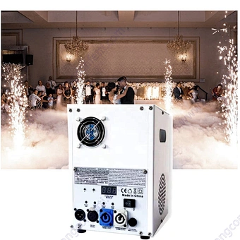 Dmx Remote Control Party Indoor Pyrotechnic Cold Pyro Flame Fireworks Fountain Stage Sparkler Wedding Spark Machine