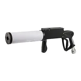 RGB LED Smoke Fog Gun Metal Novelties for Stage Party Wedding Concert DJ Bar Disco Event CO2 Jet RGB LED Jet Machine