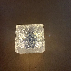 Solar Paver Set Lights Belgard Block Icle Outdoor Cube Led Garden Glass Rock Accent Cool White Path Brick Landscape Lighting