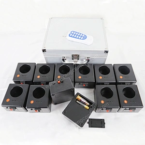 2024 Hot Sell 12 Channels 12 Cues Electric Cold Fountain Pyro Fireworks Firing System for Wedding Decoration