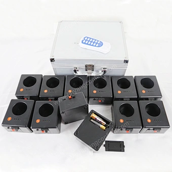 2024 Hot Sell 12 Channels 12 Cues Electric Cold Fountain Pyro Fireworks Firing System for Wedding Decoration