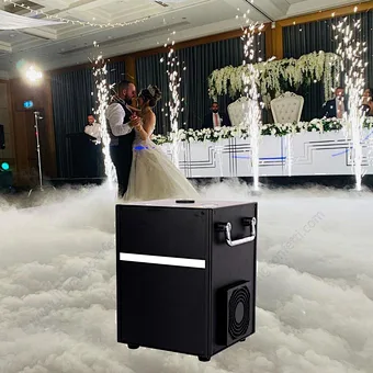 Cold Spark Machine Dmx 600w Wedding Party Stage Cold Sparkler Machine Cold Fountain Spark Machine