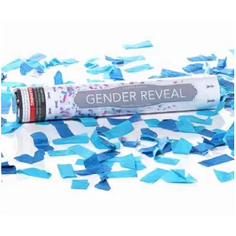 Wholesale Handheld Fireworks Paper Gender Reveal Confetti Cannon Confetti Popper Cannon for Wedding Christmas
