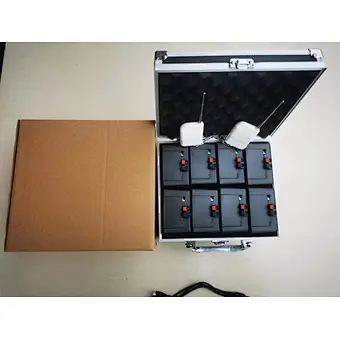 8 Receivers Ice Fountain Fireworks Ignition System Cold Fountain Stage Pyrotechnic Firing System for Wedding Party Show