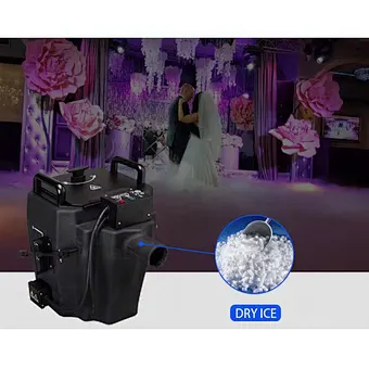 Low Lying Fog Machine 3500w Dj Diversion Tube Wedding Stage Party Smoke Nimbus Dry Ice Low Fog Machine for Wedding Stage Party