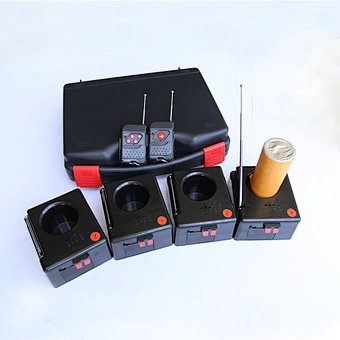 Very Small Size Remote Control Firing Systems for Stage Fountains 4 Channels