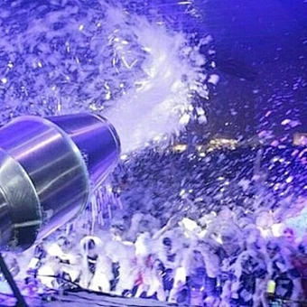 Large Spraying Color Foam Machine