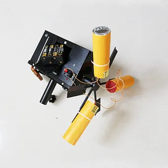 Most Popular in 2024 Remote Control Fireworks Firing System Single Head Electric Windmill Fountain Wheel