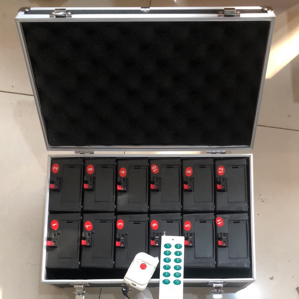 12 Channel Remote Control Firing Systems for Stage