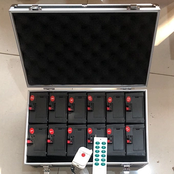 12 Channel Remote Control Firing Systems for Stage