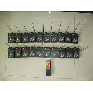 China Professional Stage Fountain Fireworks Firing Pyrotechnic Cold Hot Sale 20 Cues Remote Control Wireless Fire System