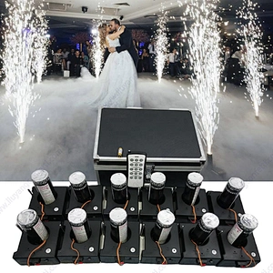12 Channel Battery Rapid Fire All Wireless Remote Control Cold Fountain Indoor Pyrotechnic Pyro Machine Fireworks Firing System
