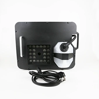 1500W DMX 24 LED RGB Vertical Fog Machine RGB Stage Light with Remote Control Electric Smoke Machine for Wedding