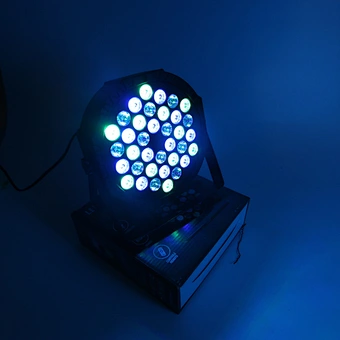 RGB DMX512 36 LED Par Lights Sound Activated Remote Control Professional DJ Disco Bar Party Stage Lighting Equipment