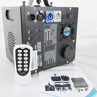 DMX  Sparking Fireworks Machine Remote Control Waterfall Sparkler 600w Cold Spark Machine Dmx Remote Control for Wedding Events