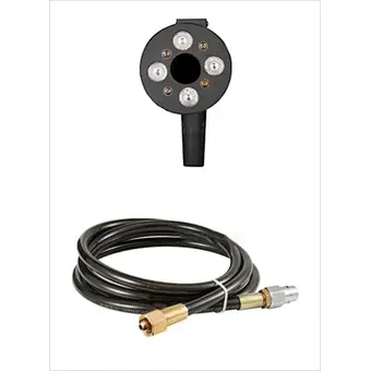 RGB LED Smoke Fog Gun Metal Novelties for Stage Party Wedding Concert DJ Bar Disco Event CO2 Jet RGB LED Jet Machine