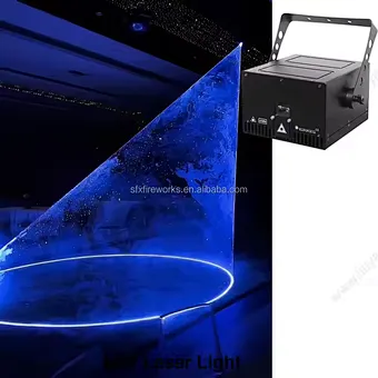 Romantic Modern 10W DMX Ilda RGB Laser Show Projector  Wedding Ceiling Decorations Ceremony Reception Dance