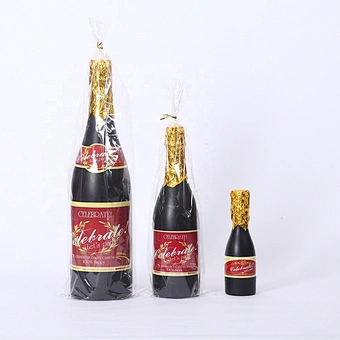 24 Pcs Safe Perfect Compressed air Champagne Bottle Shaped Confetti Cannons Party Poppers for Party