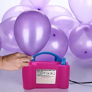 Hot Portable 100V 600W Air Inflator w Balloons Tape Strip Inflators Electric Balloon Pump Machine for Party Decoration