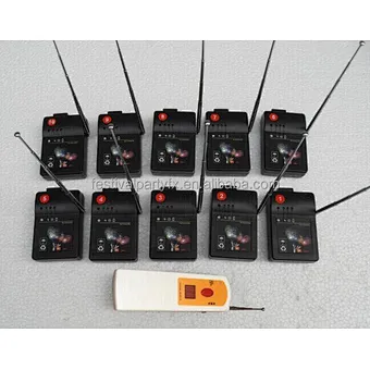 New Arrival 10 Cues Wireless Remote Control Special Effect Balloon Detonation System for Wedding Party Decoration