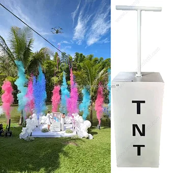 Stage FX Controller Electronic Powder Cannon New Year Weddings & Outdoor Parties' TNT Gender Reveal & Graduation Spray Confetti