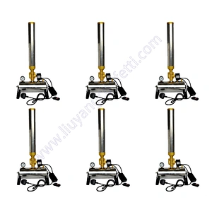 Remote Control Shooting Streamers Machine Compressed Air Confetti Cannon CO2 Gas Streamers Guns Wedding Party DJ 10-15 Meter