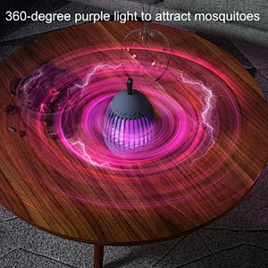 L01 Portable Electric Shock Mosquito Killer Lamp Home & Outdoor Photocatalyst Fly Killer for Indoor & Kitchen Use Dropshipping