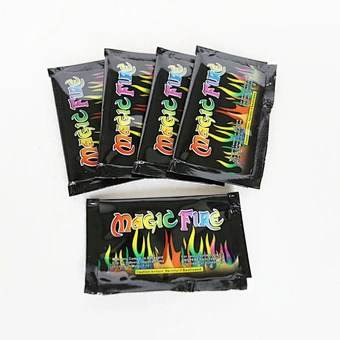 10g 15g 25g 30g Colored Magical Fireworks Factory Direct Mystical Flames Magic Fire Powder for Campfire Party & Fireplace Use