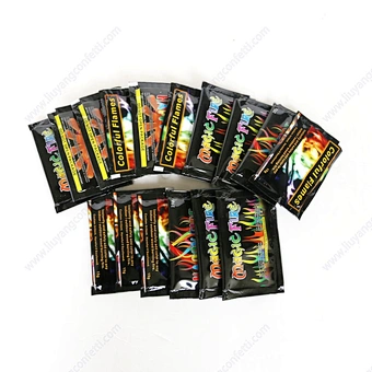 Color Magician Prop Bonfire Fireplace Patio Toy Party Supplies Factory Wholesale Professional Mystical Flames Magic Fire Powder