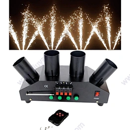 Pyro Receiver Cold Firework Firing System Stage Indoor Wedding Fountain Spark 4 Channel Cue Wireless Machine Remote Control
