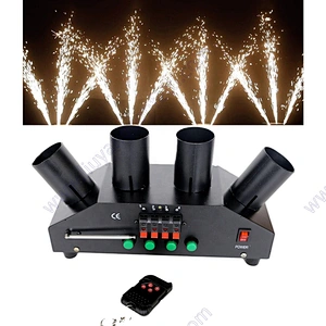 Pyro Receiver Cold Firework Firing System Stage Indoor Wedding Fountain Spark 4 Channel Cue Wireless Machine Remote Control
