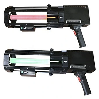 2018 nuevo producto pistola de confeti de 5 disparos con certificado CE para fiesta o deshierbe