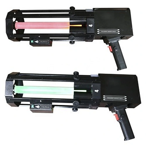 2018 nuevo producto pistola de confeti de 5 disparos con certificado CE para fiesta o deshierbe