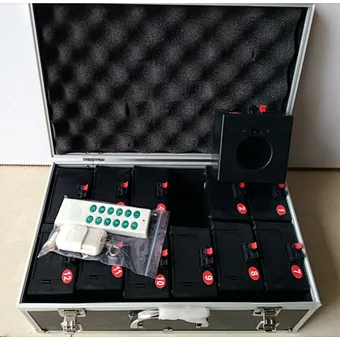2023 Party Stage Fountain Effect New Remote Control Cold Pyro Machine Receiver Wedding Machine Wireless Fireworks Firing System